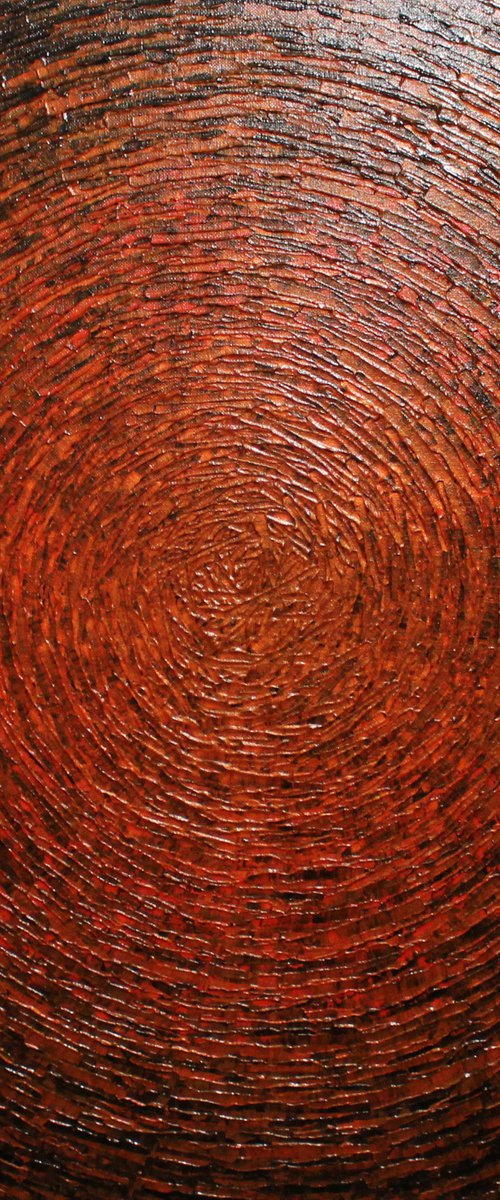 Orange red brown shine by Jonathan Pradillon