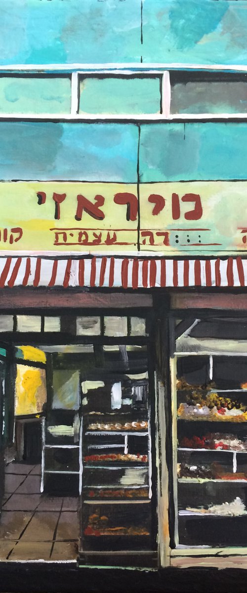 Tel Aviv, Retro Cake Shop by Andrew  Reid Wildman