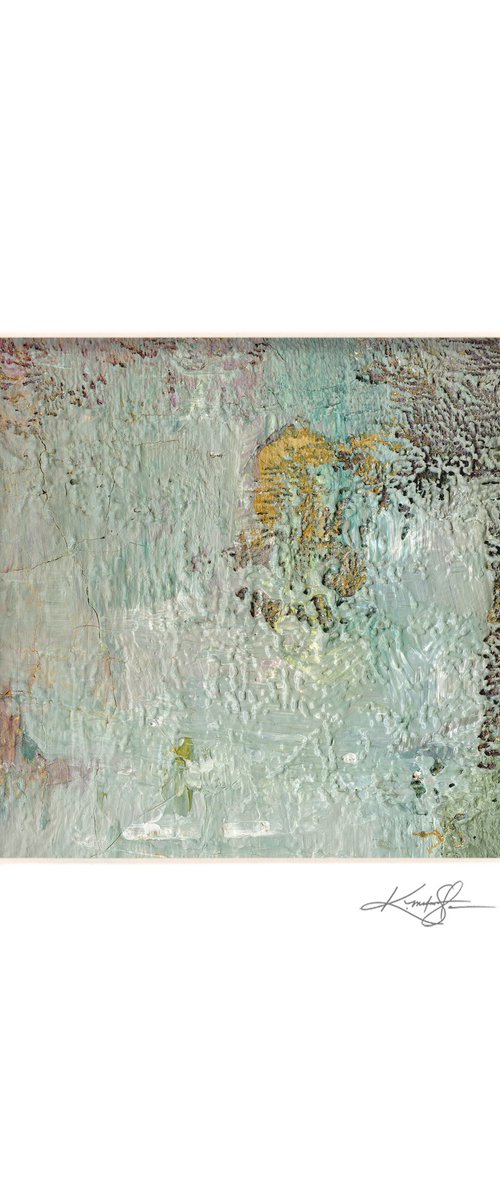 Oil Abstraction 14 - Abstract painting by Kathy Morton Stanion by Kathy Morton Stanion