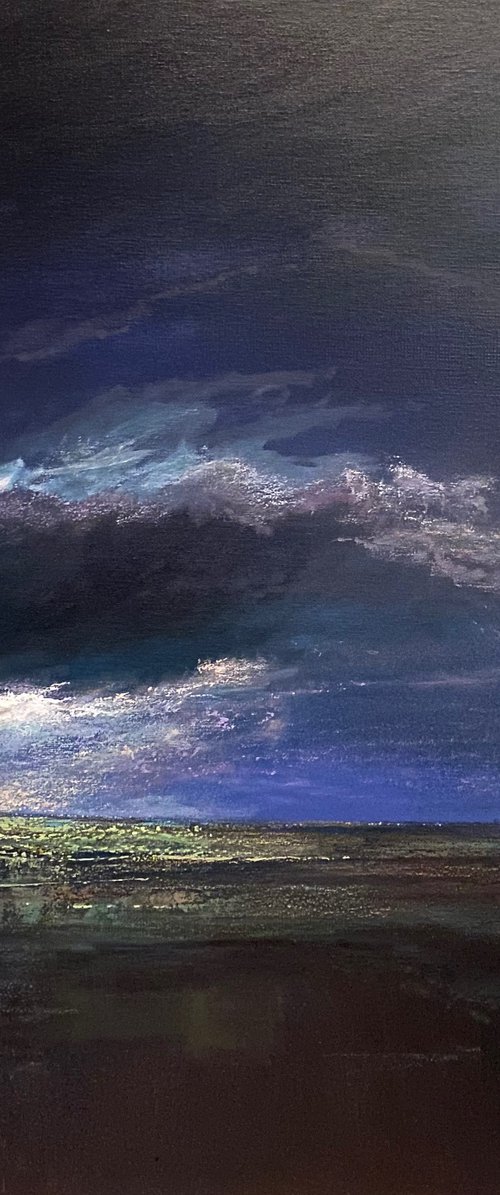 Marshland Storm by Simon Jones