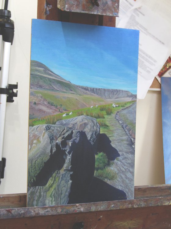 Craig Fach Above Cwmparc
