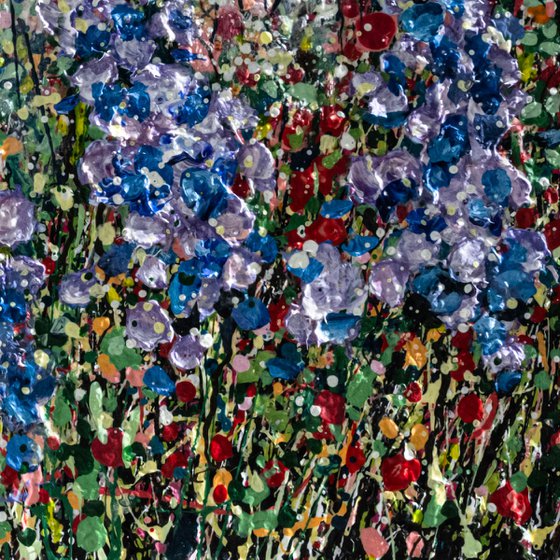 Whispers in Indigo Field