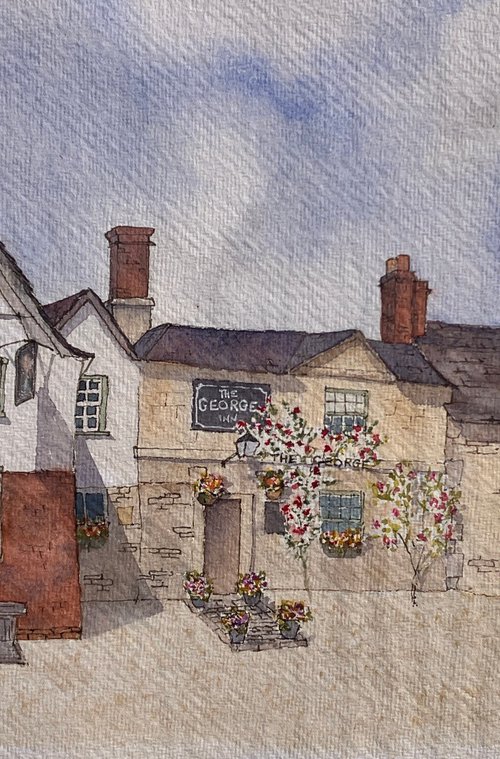 The George, Lacock Village by JANE DENTON