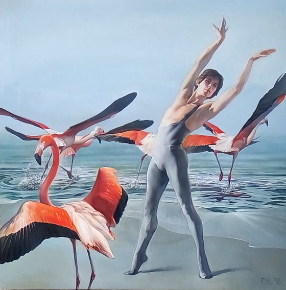 Dancing with Flamingos