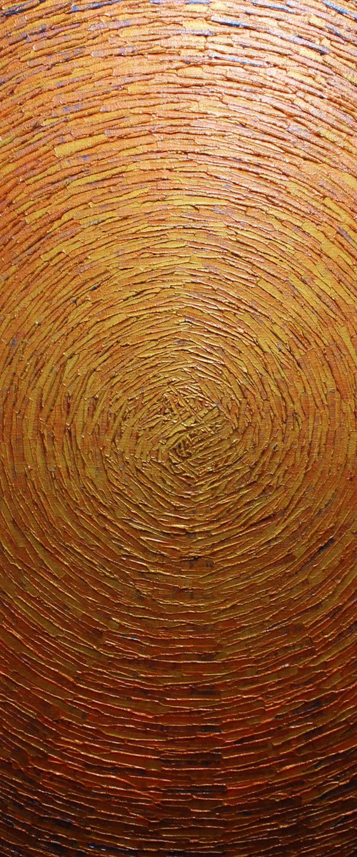 Large shine gold orange colors 2 by Jonathan Pradillon