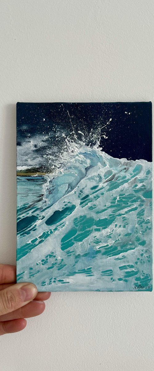 Paradise dreams 18x13 cm by Myroslava Denysyuk
