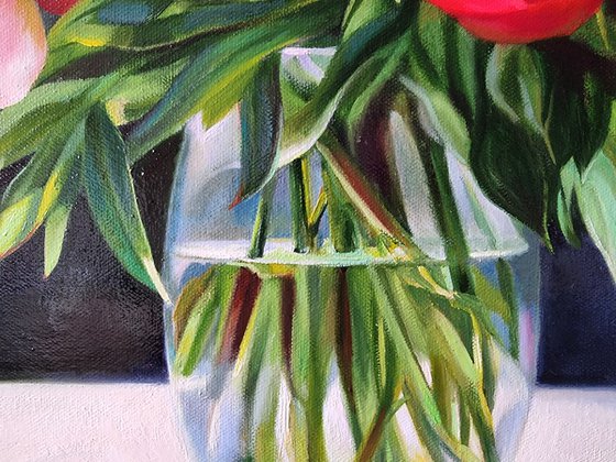 A bouquet from a dear friend.