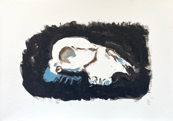 Skull (White/Black)