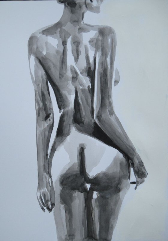 Nude #003 ID / 42 X 29.7 cm