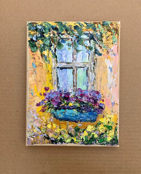 Window in bloom