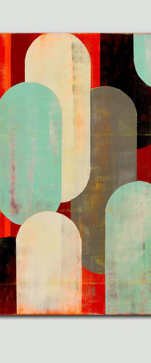 Traffic Full Color Red by Ronald Hunter