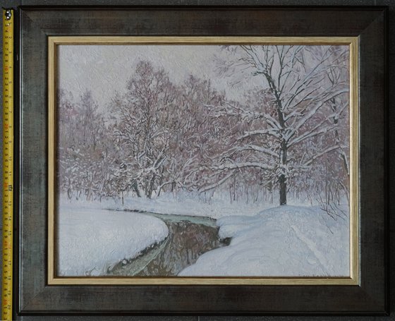 At the Ponomarka River in January