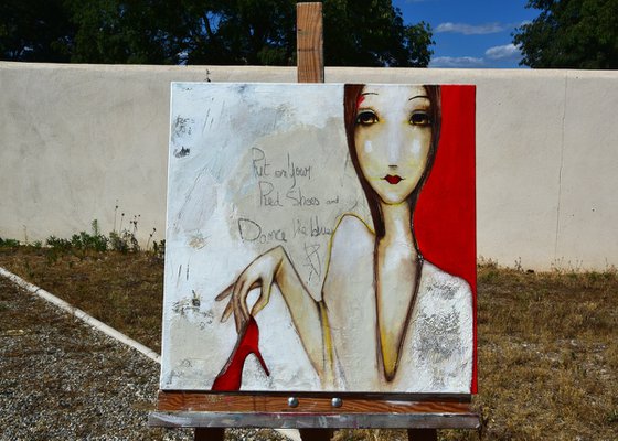 Put o your red shoes