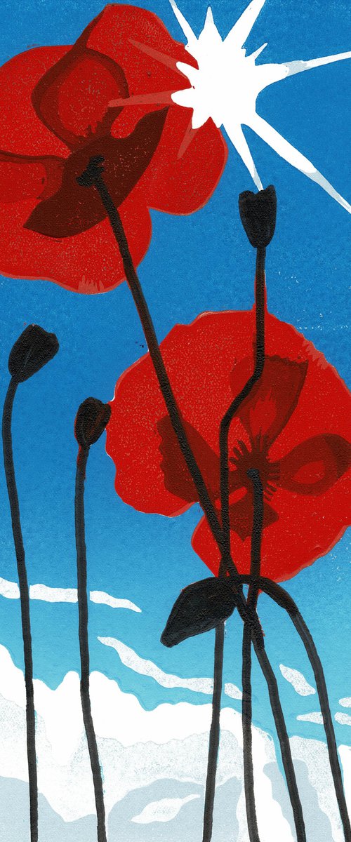 Sunshine Poppies by Joanne Spencer