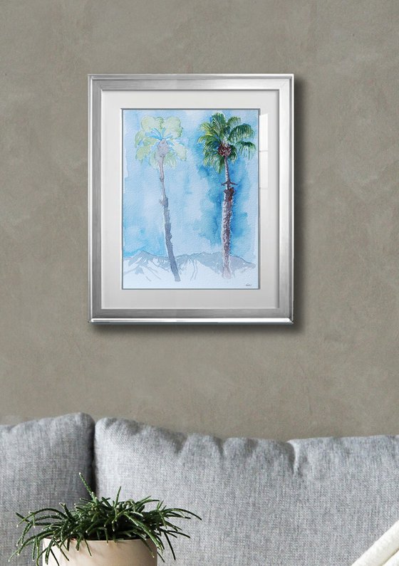 Dueling Palms