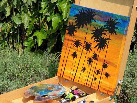 Palm trees