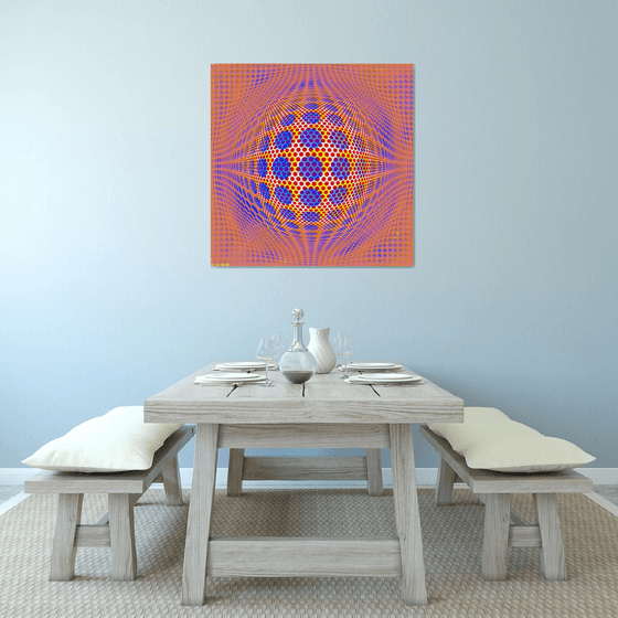 Pop art illusion