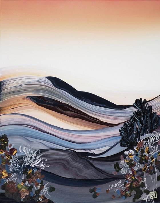 Sienna Sunrise Triptych