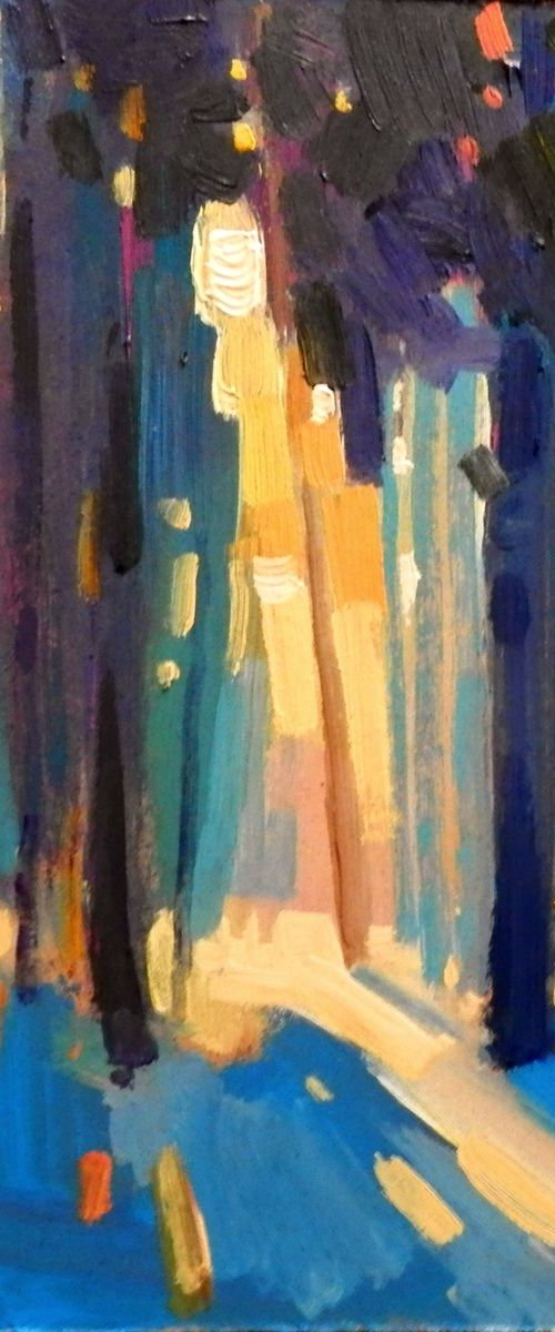 etude acrylic by Sergey  Kachin