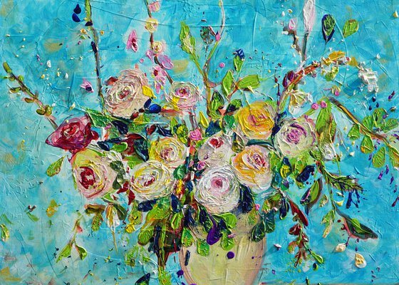 Summer Bouquet 21 30x24in (~76x60cm)