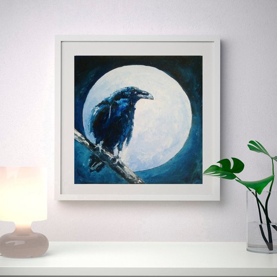 Moon crow