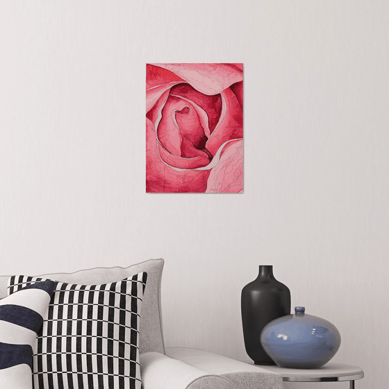 Abstract rose