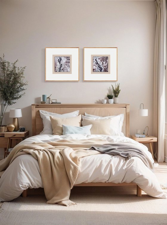 Set of 2 «Exquisite Tropics»