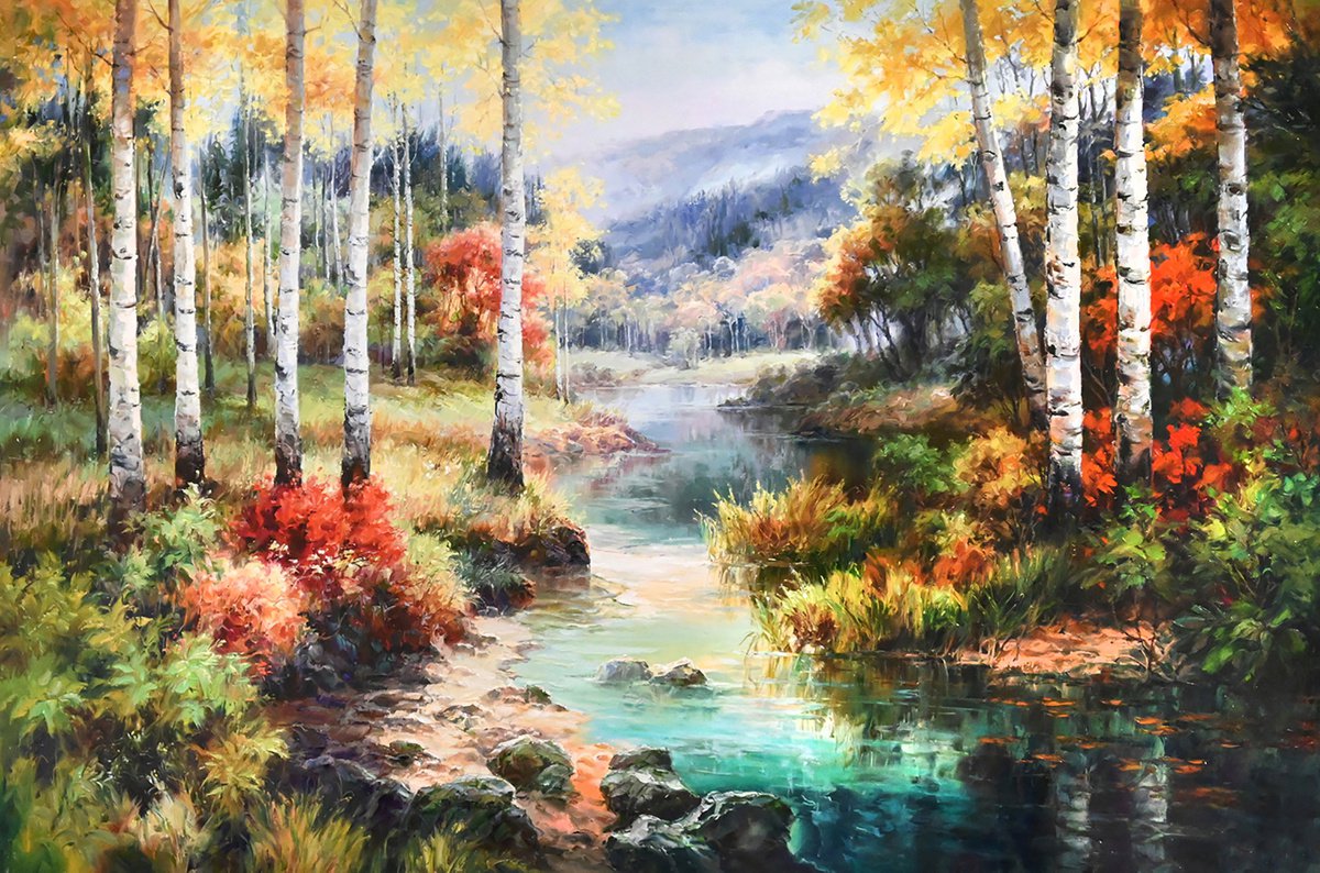 Autumn in Paradise by Verno Art Studios