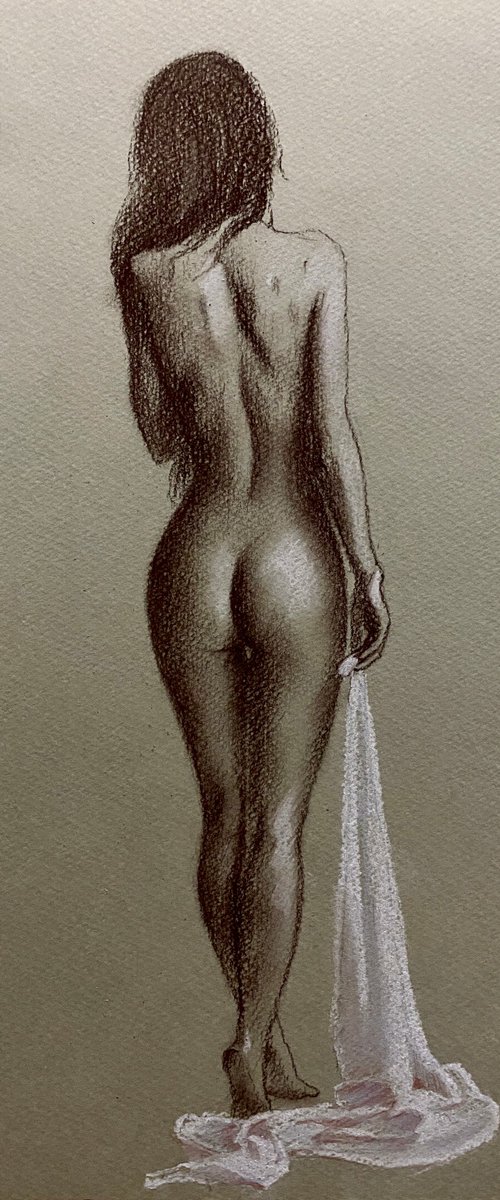 Nude lady by Elvira Sultanova