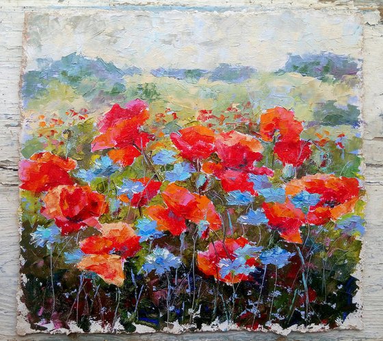 Poppies and Cornflowers