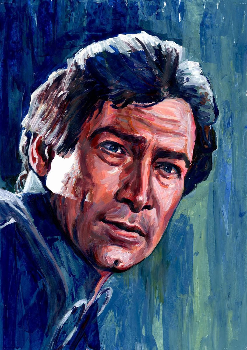 Timothy Dalton | The Living Daylights By Alex Stutchbury By Alex Stutchbury, 19 X 25, Artwork For Sale On Artfinder