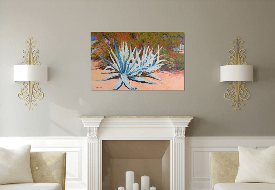 Agaves in the Desert