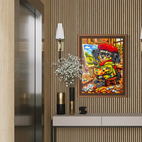 Bon from Lisbon: Little Artist at Work