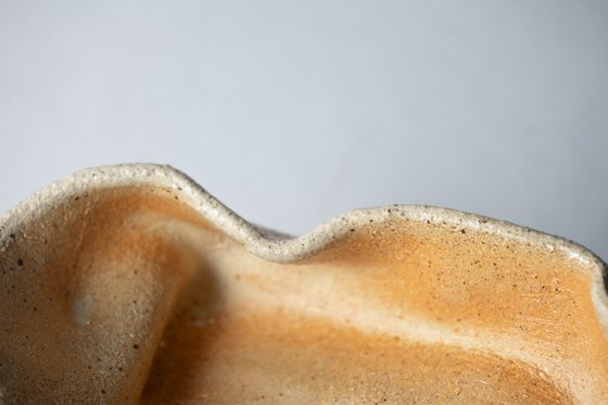 Sculptural Ceramic Soda-Fired Bowl