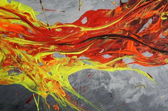 Fires Over Gotham (Spirits Of Skies 128167) (160 x 80 cm) XXXL (64 x 32 inches)