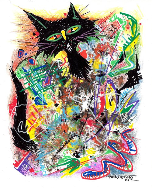 Kandinskys's Cat by Ben De Soto