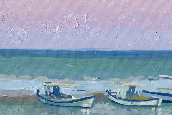 It's getting dark of Bali