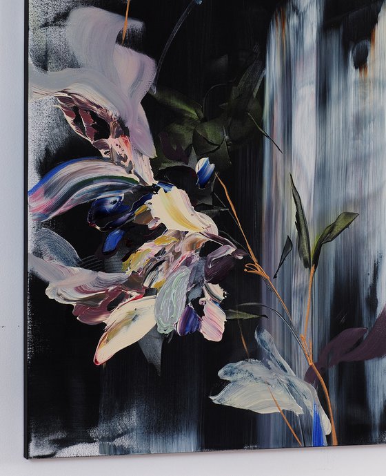 Cascading Velvet Diptych