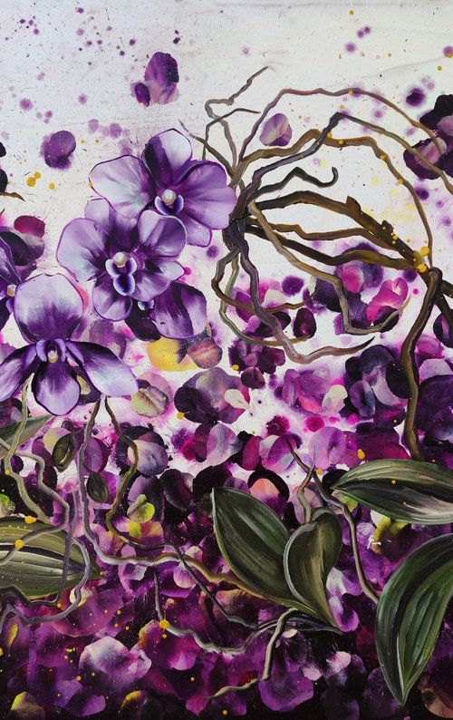 Jardin Violet by Angie Wright