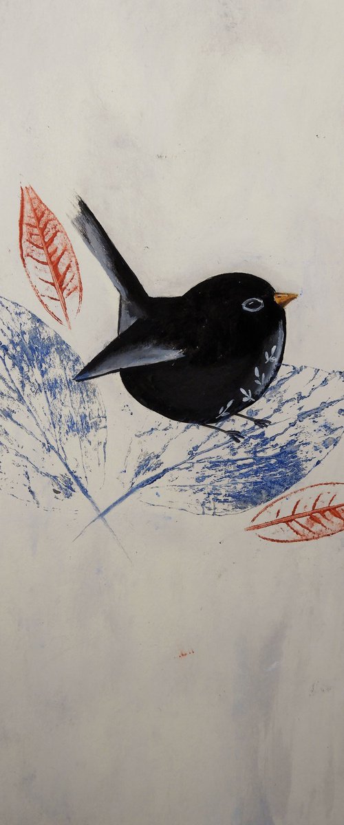 The blackbird by Silvia Beneforti