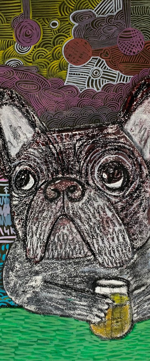 French bulldog corporation #13 by Pavel Kuragin