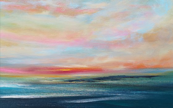 "Unity" - Cornish Seascape, Art, Skyscape