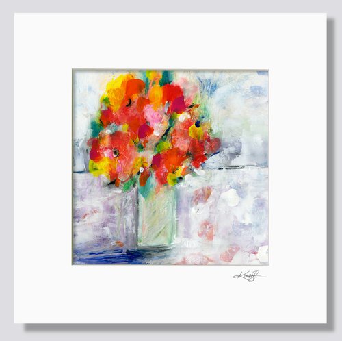 Floral Daydream 12 - Floral Painting by Kathy Morton Stanion by Kathy Morton Stanion