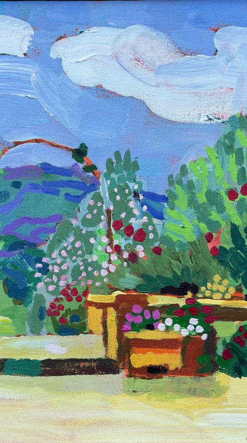 Poppi, Tuscany 2 by Emma Pilkington