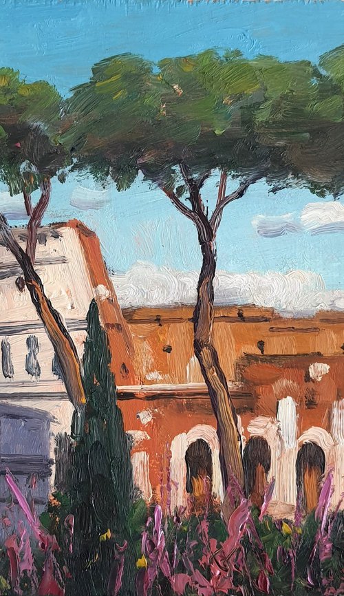 The Colosseum, Rome by Roberto Ponte