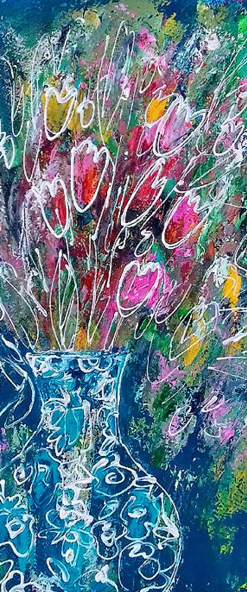 Mixed Tulips II by Jan Rippingham