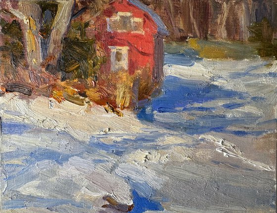 Cold Day near Weir Farm