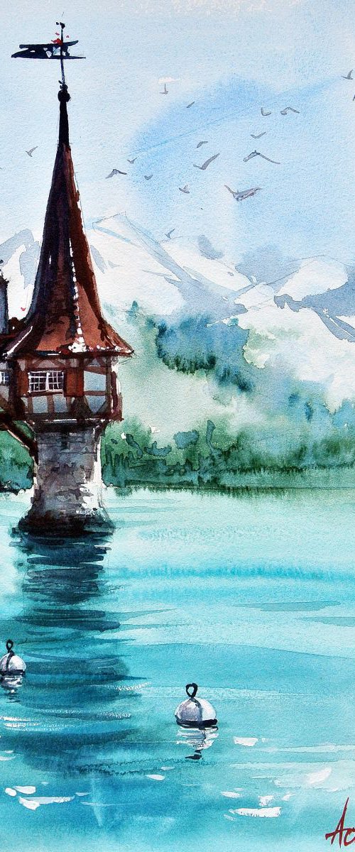 Oberhofen Castle by Ksenia Astakhova