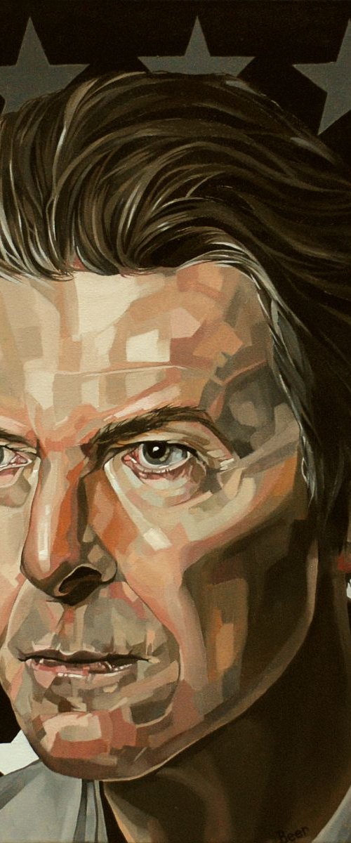 Bowie..limited edition giclee print available by Jo Beer