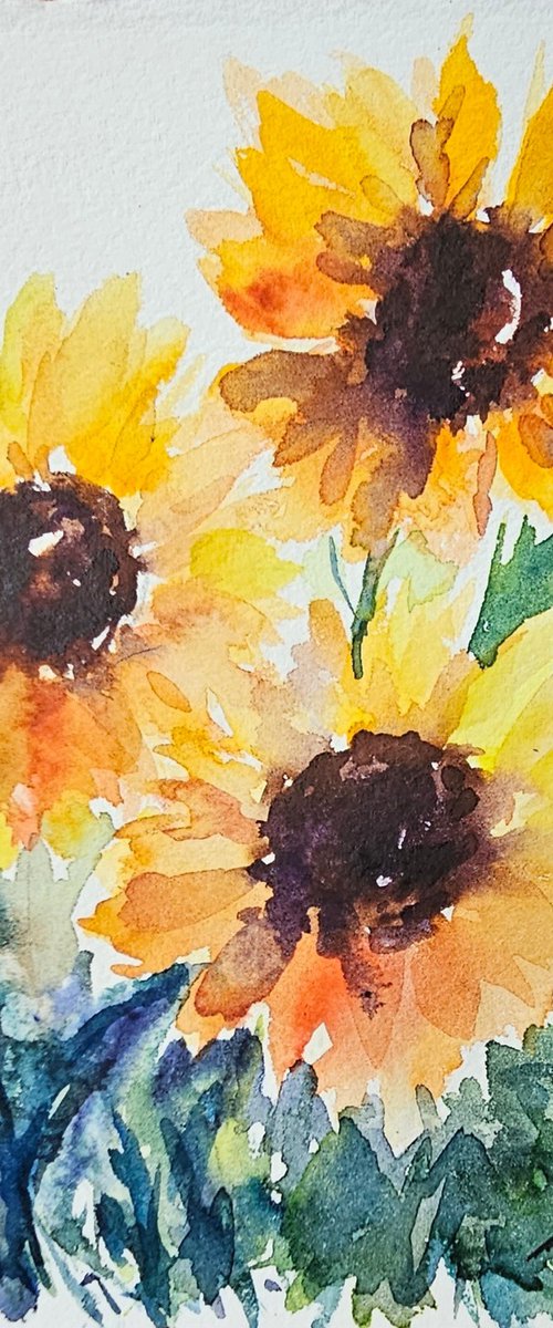 Sunflowers by Silvia Flores Vitiello